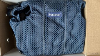 BABYBJÖRN Nosítko Mini Navy Blue, 3D Mesh - 5
