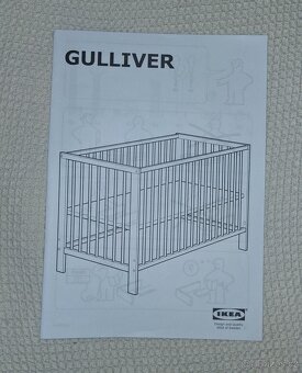 Dětska postýlka IKEA Gulliver + matrace - 5