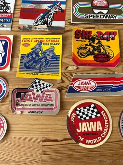Originální samolepky Jawa, Motokov - 5