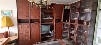 Retro obývací masivní stěna - 5