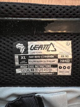 LEATT motokrosové kalhoty na motorku LEATT moto 4.5 Hydradri - 5