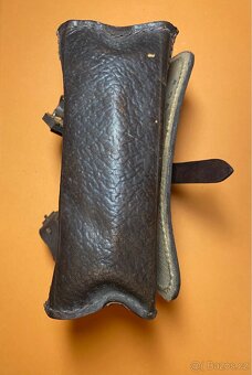 Starožitná Kožená Brašna Na Kolo - 5