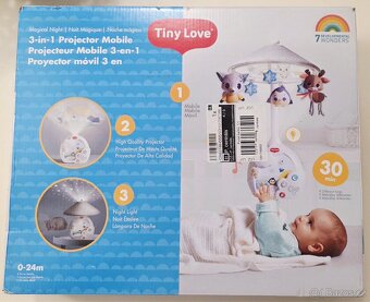 Hudební kolotoč nad postýlku 3v1 - 5