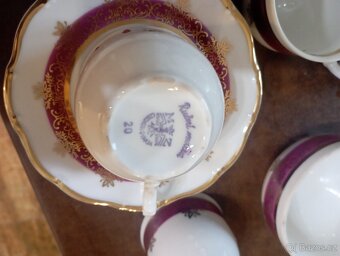 Čajová souprava zlacená - 5