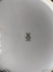 Starožitný set porcelánových talířů Napoleon a Marie Louise - 5
