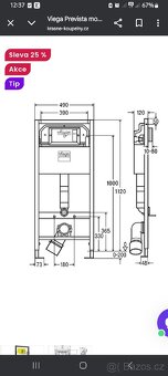 Modul WC Viega Prevista Dry vč příslušenství - 5