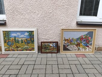 Vyšívané obrázky - 5