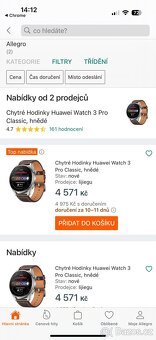 Chytré Hodinky Huawei Watch 3 Pro Classic - 5