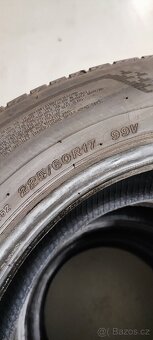 225/60/17 Bridgestone Turanza T005, 2022, 7.2mm - 5