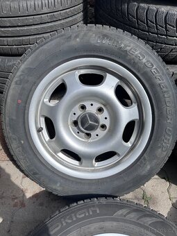 Zimní originální sada alu kol Mercedes Benz E W211 R16 - 5