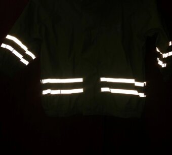 Švédsko neon 80 nepromokavá bunda pláštěnka s podšívkou k - 5