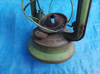 Stará petrolejová lampa Meva Czechoslovakia - 5