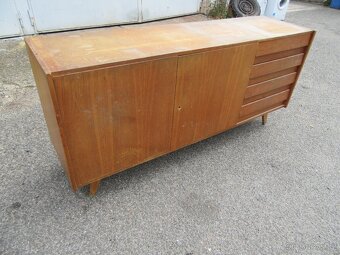 Nabízím designovou retro komodu Jiroutek.  Na renovaci. Půvo - 5