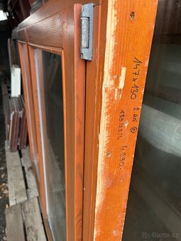 PĚKNÉ EUROOKNO DVOUKŘÍDLÉ 147x130 PLZEŇ - 5