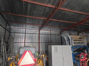 Prodám plechovou halu,garáž, sklad , přístřešek 13m krát 7m - 5