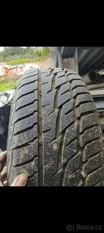 ALU disky 5x114,3 r16 a zimné gumy 215/65r16 - 5