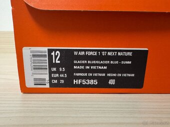 Nike Air Force 1 '07 Next Nature Glacier Blue vel.44,5/29cm - 5