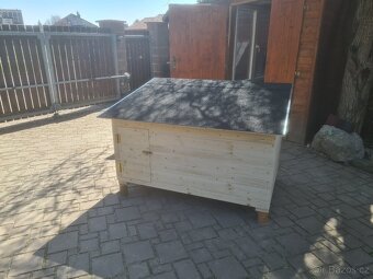 Kurník standart - zateplený, palubky/OSB - 3 velikosti - 5