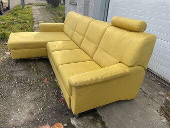 ✅ Sedačka | pohovka + křeslo | gauč | rozkládací |pěkný stav - 5