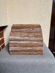 Dřevěný půlkruhový domek pro hlodavce - 5