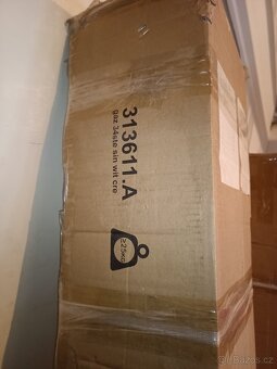 Altán s krytými sloupky 3 x 4 x 2,6 m krémový 160 g/m² - 5