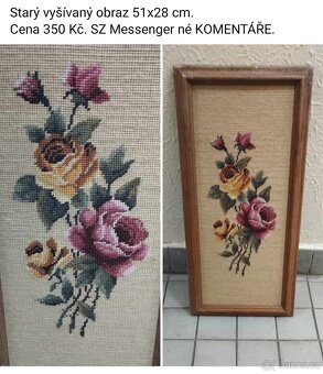 Staré obrazy .Ceny a rozměry viz fota. - 5
