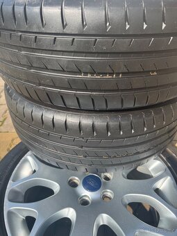 Litá kola 17” Ford s letními pneumatikami - 5