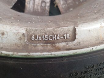 Alu kola komplet 186/65/15 - 5