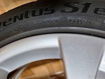 Alu kola R17 5x114,3 Renault + letní pneu 225/45/17 - 5