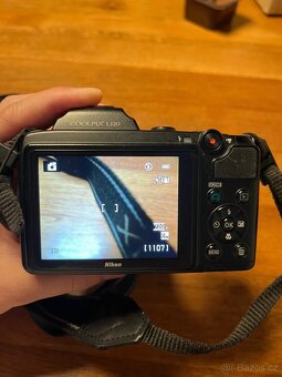 digitální fotoaparát Nikon Coolpix L120 + paměťová karta - 5