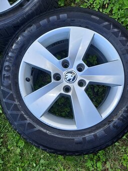 Alu kola 5x112 originál Škoda Superb, Octavia - 5