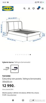 Prodám manželskou postel - 5