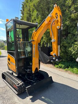Minibagr s kabinou, 1800 kg, motor Kubota, Mimoosý, RP - 5