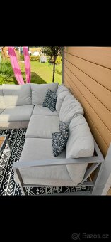Zahradní sedací souprava / venkovní gauč - 5