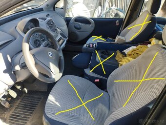 Fiat Multipla 1.9JTD - 88kW , rozprodám na ND - 5