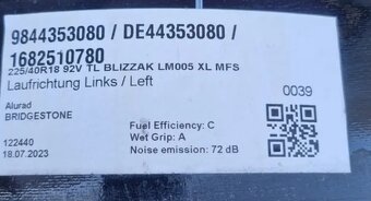 18"-NEJETÉ ATRAKTIVNÍ ALU DISKY 5x108 OPEL ASTRA-L - 5