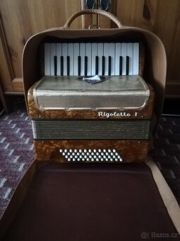Akordeon - Harmonika  Rigoletto 48 basů + kufr - 5
