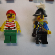 Lego figurky piráti vojáci a dělo středověk a příslušenství - 5