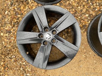 Alu kola škoda rapid 5x100 R16 - 5
