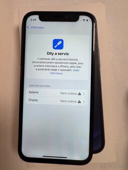 Apple iPhone 12 mini 64gb kondice baterie 100% s kabelem měn - 5