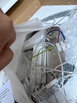 LED Stmívatelný křišťálový lustr na lanku LED - 5