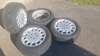 ALU kola + pneu Mercedes e211 - 16" - 5
