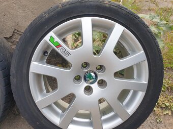 Originál Rs fabia 1 Alu disky 5x100 Spider - 5