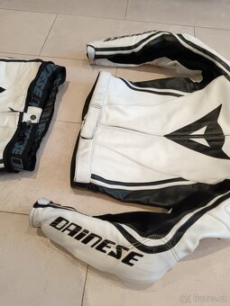 Dainese Stripes-Dámská Pánská kožená moto kombinéza, dvoudíl - 5