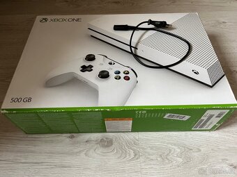 Xbox one S 500 GB + ovladač + 6 her - 5