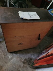 Skříňový retro gramofon - Supraphon H12 + vinylové desky - 5