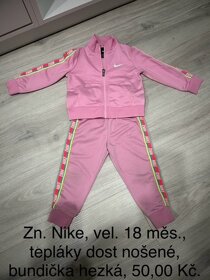 Oblečení holčička 0 - 1rok, bunda 1-2, spací pytle - 5