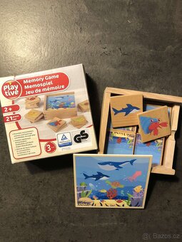 Dřevěné vkládačky / edukační hry / pexeso - 5