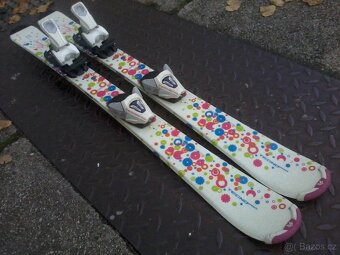 Dětské dívčí lyže Tecno pro 100cm. - 5