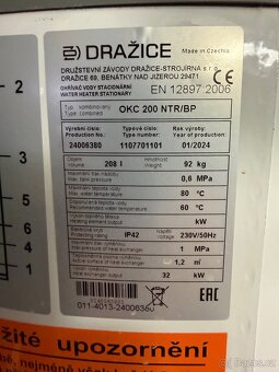 Ohřívač vody 200L - 5